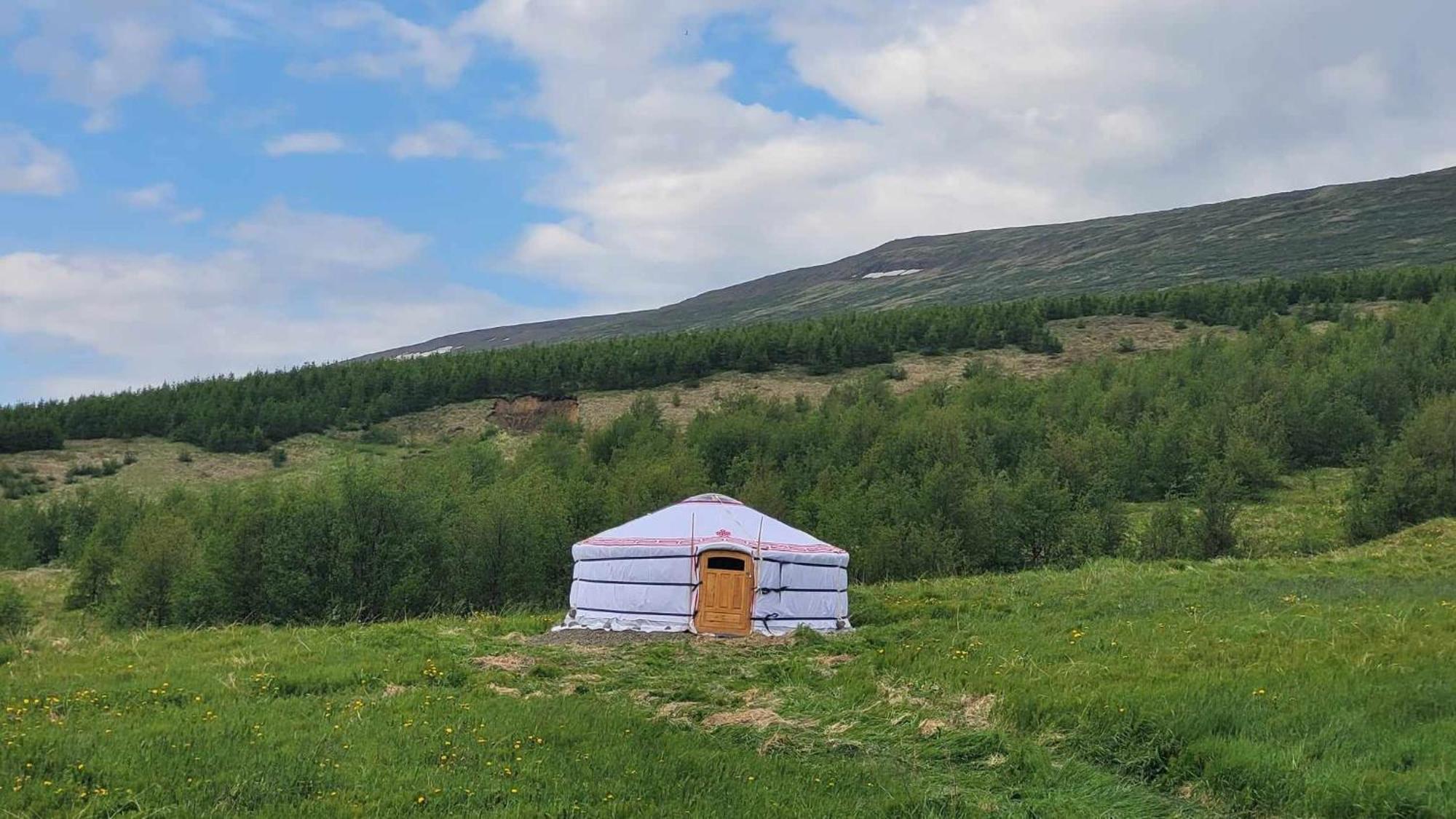 Iceland Yurt Akureyri Buitenkant foto
